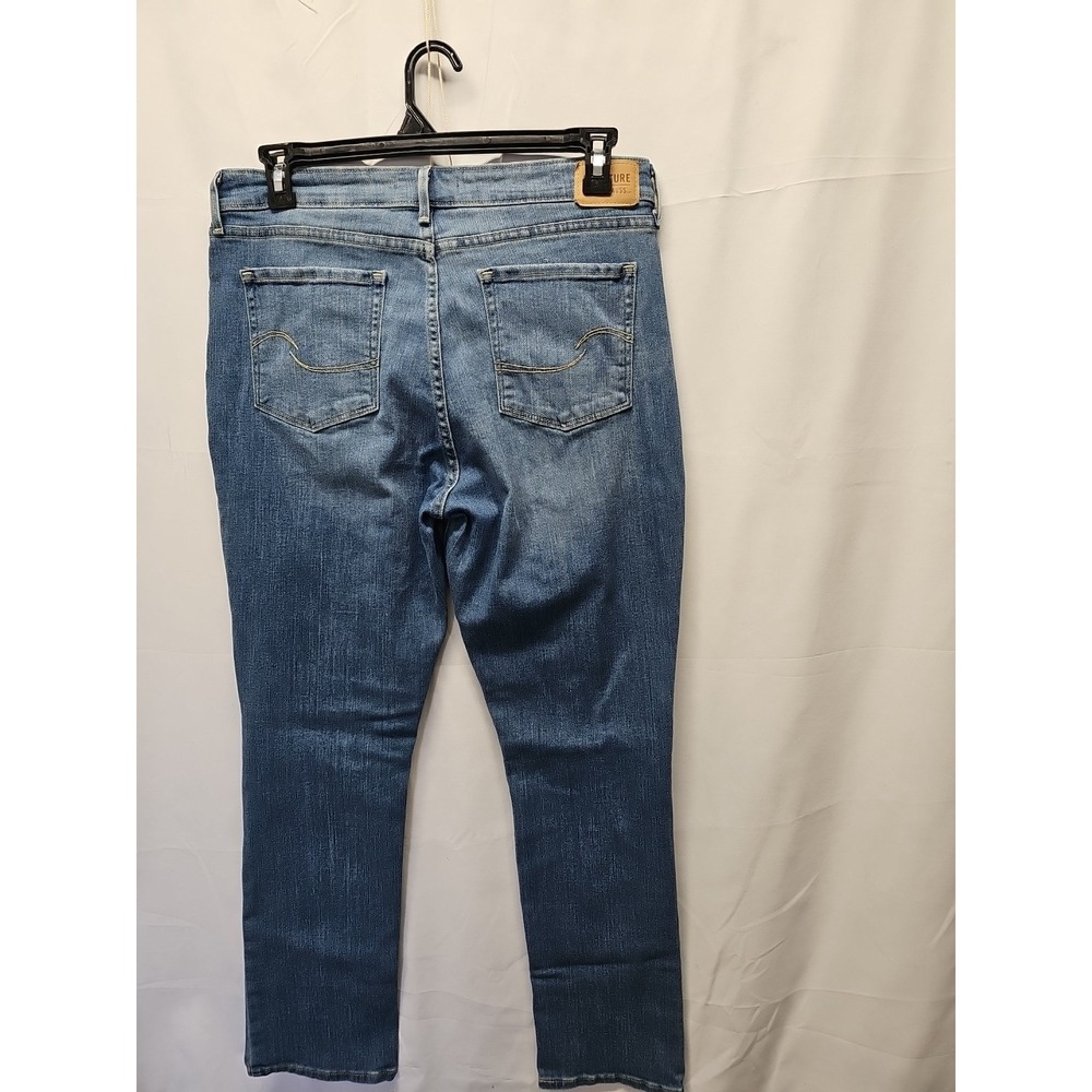 Levi's Women's Signature Strauss Mid Rise Straight Short Size 16 S 34x29 - Picture 9 of 14